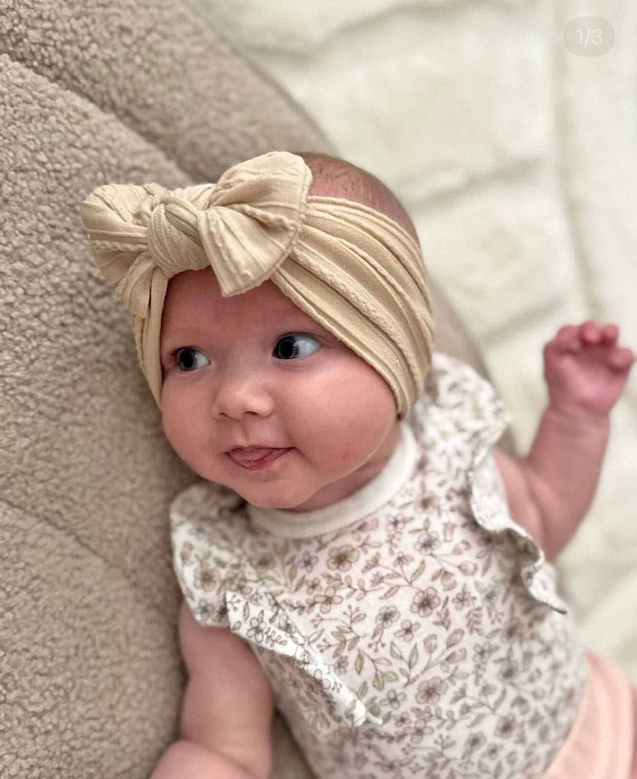 Single bow headband