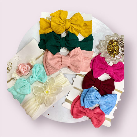 10 bow headbands deal