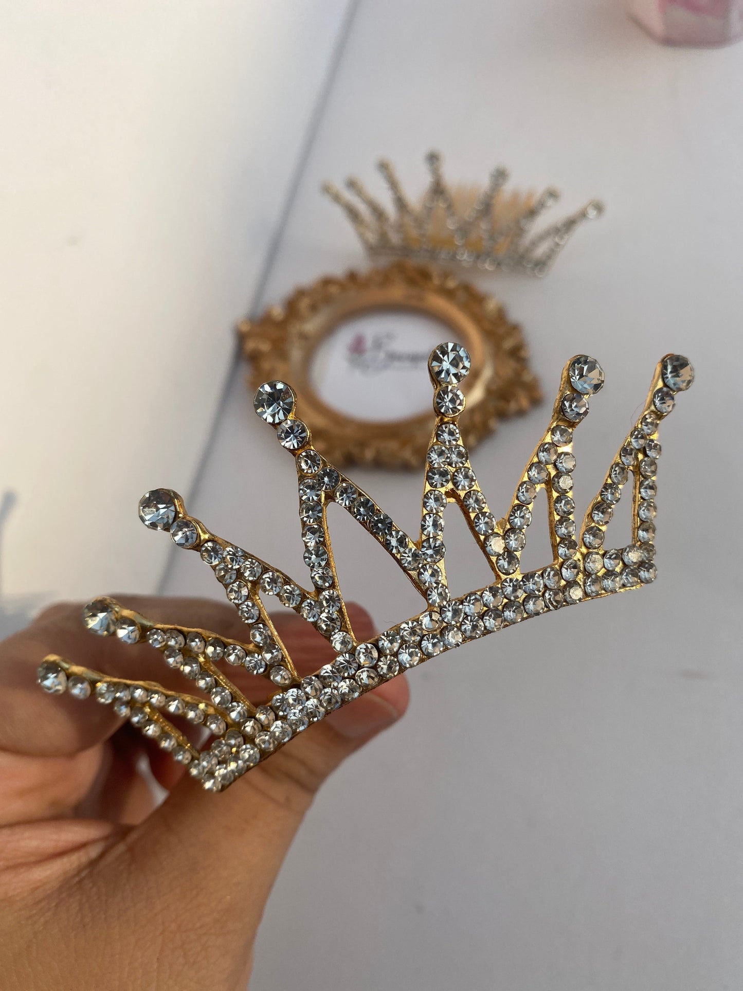 Rhinestone crown