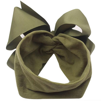 Big knotted bow headbands