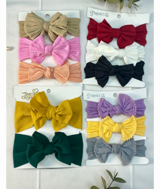 My first bow headbands set (11 bands + freebie)