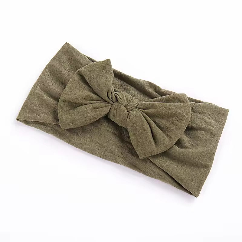 Green bowknot headwrap