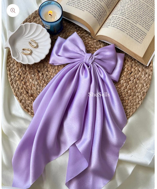 Lilac fairytail bow