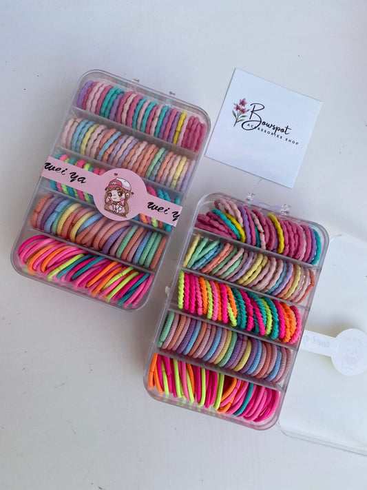 Korean premium hair ties box